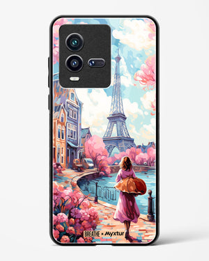 Pastel Paris Impressions [BREATHE] Glass Case Phone Cover-(Vivo)