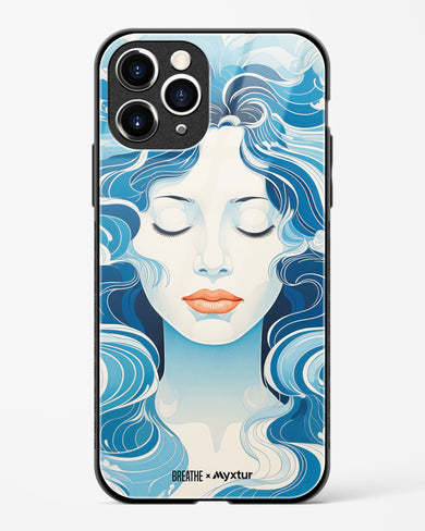 Elegance in Watercolor [BREATHE] Glass Case Phone Cover-(Apple)