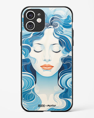 Elegance in Watercolor [BREATHE] Glass Case Phone Cover-(Apple)