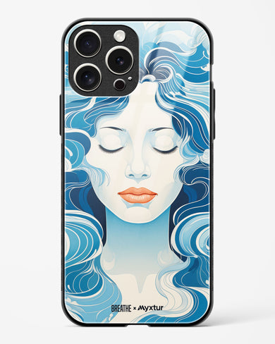 Elegance in Watercolor [BREATHE] Glass Case Phone Cover (Apple)