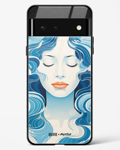 Elegance in Watercolor [BREATHE] Glass Case Phone Cover (Google)