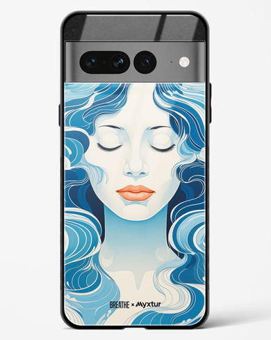 Elegance in Watercolor [BREATHE] Glass Case Phone Cover-(Google)