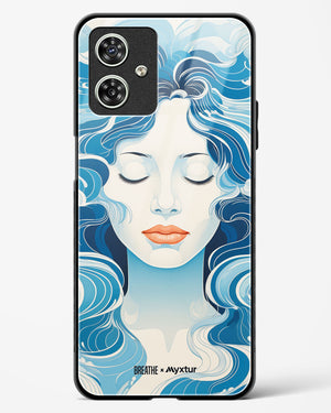 Elegance in Watercolor [BREATHE] Glass Case Phone Cover (Motorola)