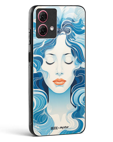 Elegance in Watercolor [BREATHE] Glass Case Phone Cover (Motorola)
