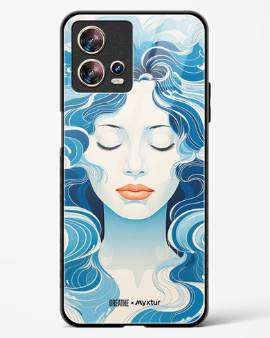 Elegance in Watercolor [BREATHE] Glass Case Phone Cover (Motorola)