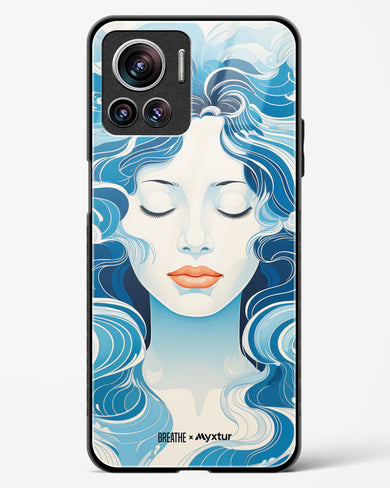Elegance in Watercolor [BREATHE] Glass Case Phone Cover (Motorola)