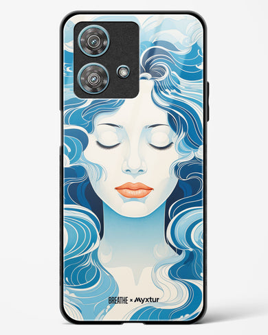 Elegance in Watercolor [BREATHE] Glass Case Phone Cover (Motorola)