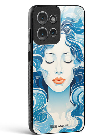 Elegance in Watercolor [BREATHE] Glass Case Phone Cover (Motorola)