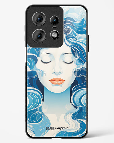 Elegance in Watercolor [BREATHE] Glass Case Phone Cover (Motorola)