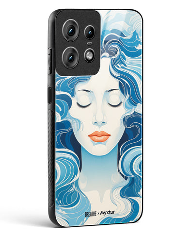 Elegance in Watercolor [BREATHE] Glass Case Phone Cover (Motorola)