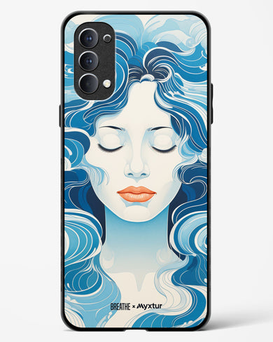 Elegance in Watercolor [BREATHE] Glass Case Phone Cover (Oppo)