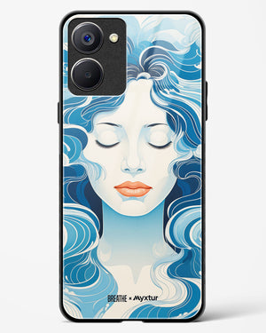 Elegance in Watercolor [BREATHE] Glass Case Phone Cover-(Realme)