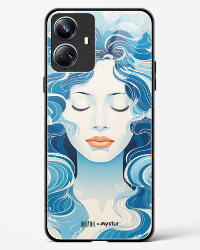 Elegance in Watercolor [BREATHE] Glass Case Phone Cover (Realme)