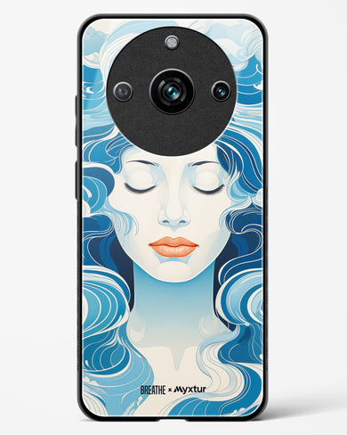 Elegance in Watercolor [BREATHE] Glass Case Phone Cover (Realme)