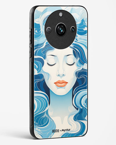 Elegance in Watercolor [BREATHE] Glass Case Phone Cover (Realme)