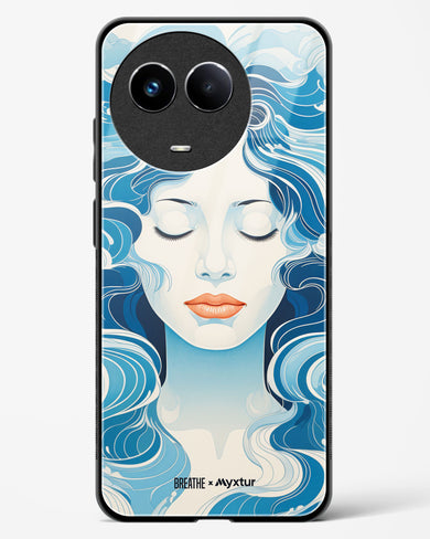 Elegance in Watercolor [BREATHE] Glass Case Phone Cover (Realme)