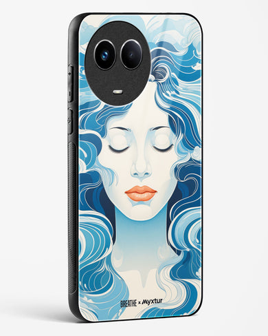 Elegance in Watercolor [BREATHE] Glass Case Phone Cover (Realme)