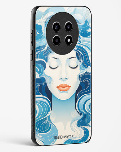 Elegance in Watercolor [BREATHE] Glass Case Phone Cover (Realme)