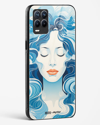 Elegance in Watercolor [BREATHE] Glass Case Phone Cover-(Realme)