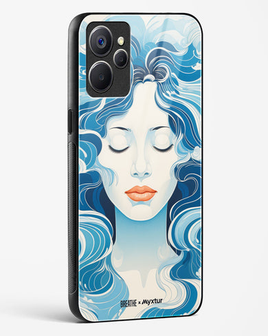 Elegance in Watercolor [BREATHE] Glass Case Phone Cover-(Realme)