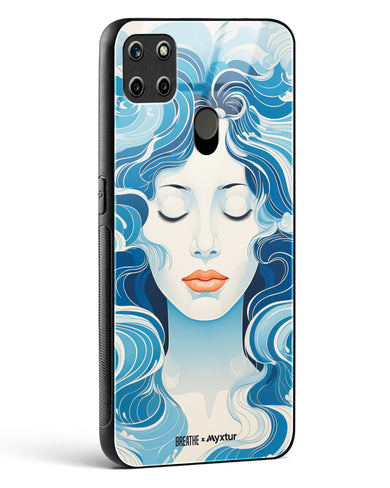 Elegance in Watercolor [BREATHE] Glass Case Phone Cover (Realme)