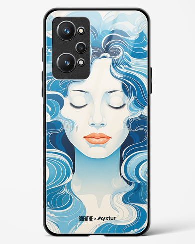 Elegance in Watercolor [BREATHE] Glass Case Phone Cover (Realme)
