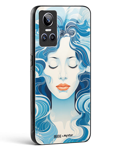 Elegance in Watercolor [BREATHE] Glass Case Phone Cover (Realme)