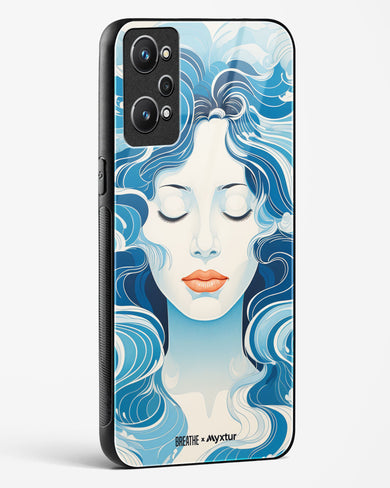 Elegance in Watercolor [BREATHE] Glass Case Phone Cover (Realme)