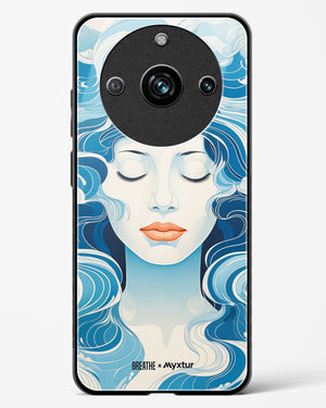 Elegance in Watercolor [BREATHE] Glass Case Phone Cover (Realme)