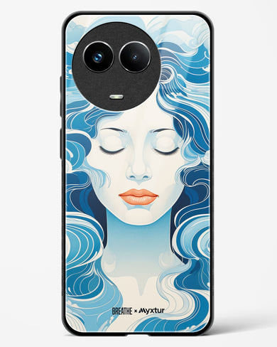Elegance in Watercolor [BREATHE] Glass Case Phone Cover (Realme)