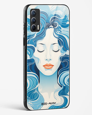 Elegance in Watercolor [BREATHE] Glass Case Phone Cover (Realme)