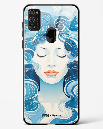 Elegance in Watercolor [BREATHE] Glass Case Phone Cover (Samsung)