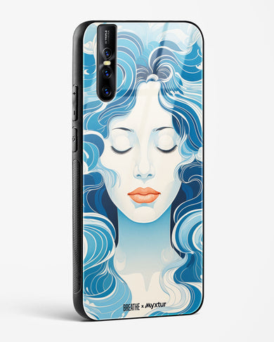 Elegance in Watercolor [BREATHE] Glass Case Phone Cover (Vivo)