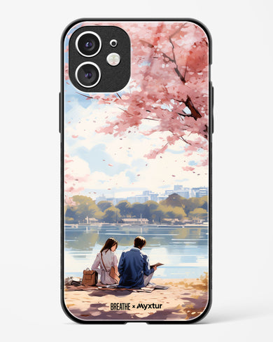 Sakura Serenade [BREATHE] Glass Case Phone Cover (Apple)