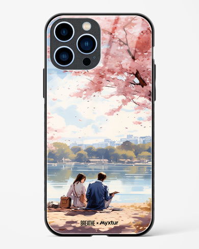 Sakura Serenade [BREATHE] Glass Case Phone Cover (Apple)