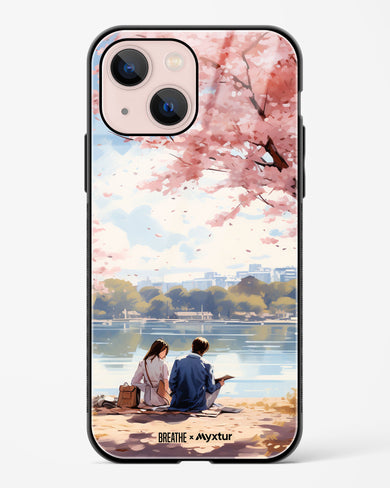 Sakura Serenade [BREATHE] Glass Case Phone Cover (Apple)