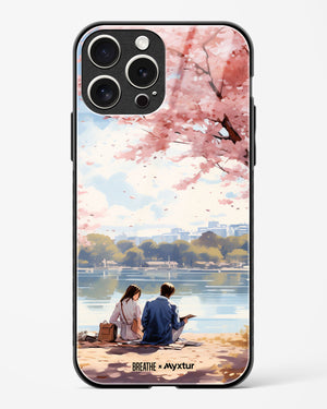 Sakura Serenade [BREATHE] Glass Case Phone Cover (Apple)