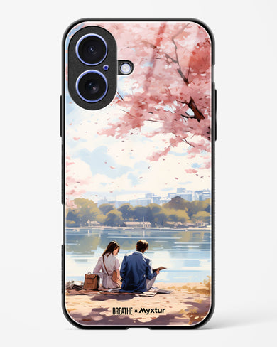 Sakura Serenade [BREATHE] Glass Case Phone Cover (Apple)