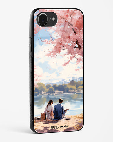 Sakura Serenade [BREATHE] Glass Case Phone Cover (Apple)