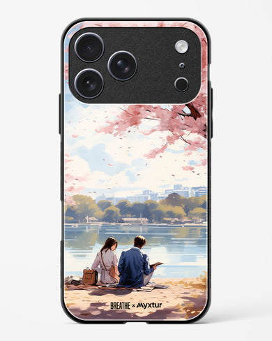 Sakura Serenade [BREATHE] Glass Case Phone Cover (Apple)
