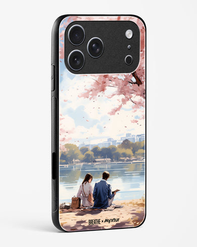 Sakura Serenade [BREATHE] Glass Case Phone Cover (Apple)