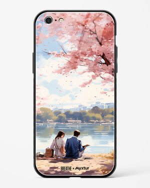 Sakura Serenade [BREATHE] Glass Case Phone Cover (Apple)