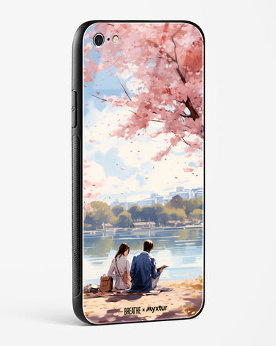 Sakura Serenade [BREATHE] Glass Case Phone Cover (Apple)