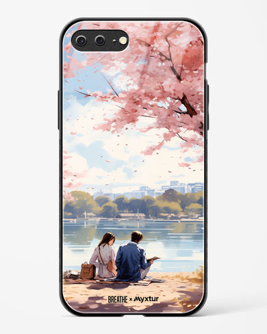 Sakura Serenade [BREATHE] Glass Case Phone Cover (Apple)