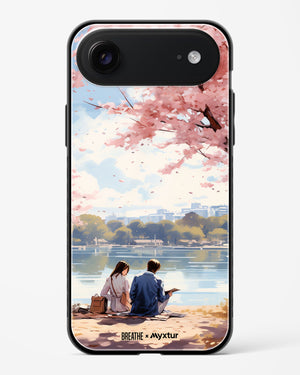 Sakura Serenade [BREATHE] Glass Case Phone Cover (Apple)