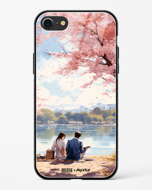 Sakura Serenade [BREATHE] Glass Case Phone Cover (Apple)