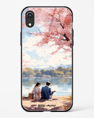 Sakura Serenade [BREATHE] Glass Case Phone Cover (Apple)