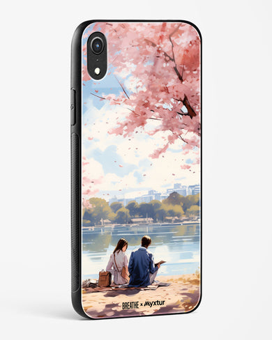 Sakura Serenade [BREATHE] Glass Case Phone Cover (Apple)