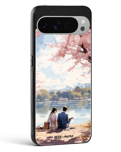 Sakura Serenade [BREATHE] Glass Case Phone Cover (Google)
