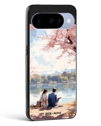 Sakura Serenade [BREATHE] Glass Case Phone Cover (Google)